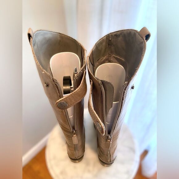 Sam Edelman Grey Penny Riding Boots Size 5.5M - Picture 14 of 16